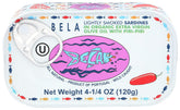 Bela Lightly Smoked Sardines in Organic Extra Virgin Olive Oil with Piri Piri - 12 pack